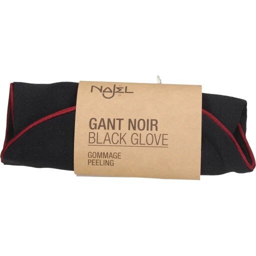 Gant noir pour peeling